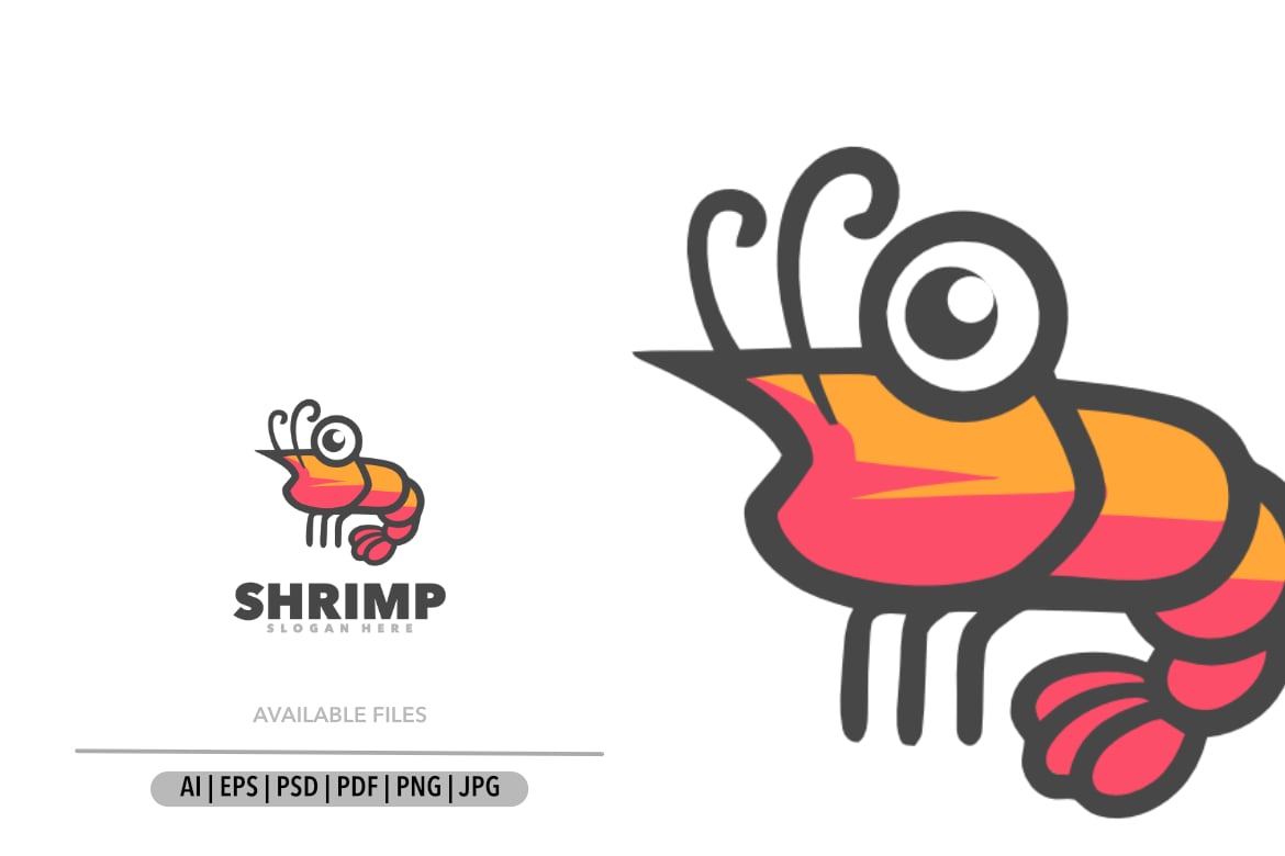 Template #357871 Fish Shrimp Webdesign Template - Logo template Preview
