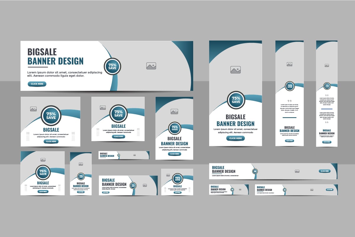 Kit Graphique #357874 Banniere Business Web Design - Logo template Preview