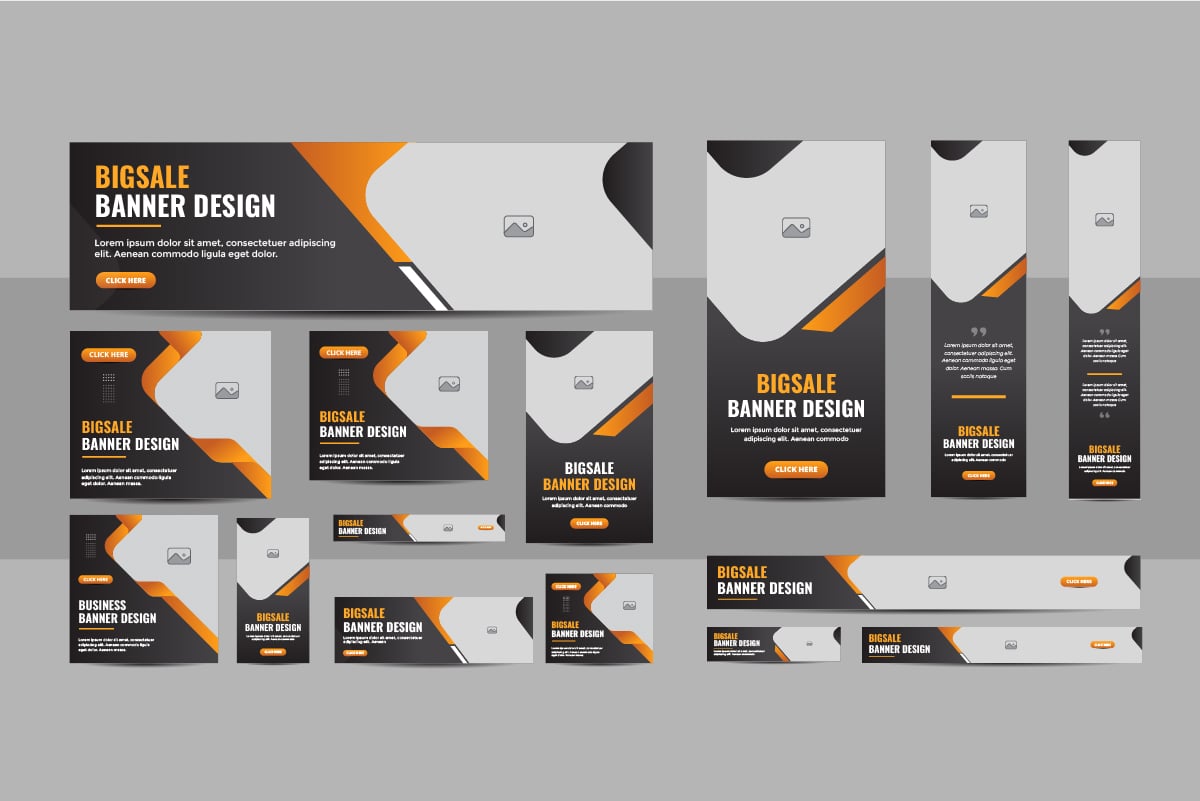 Kit Graphique #357875 Banniere Business Web Design - Logo template Preview
