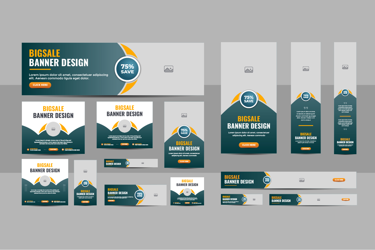 Template #357876 Banner Business Webdesign Template - Logo template Preview