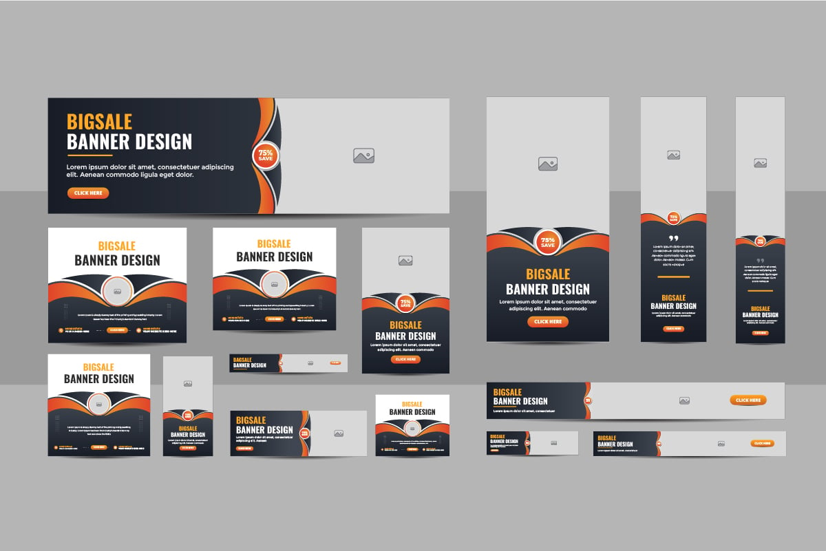 Kit Graphique #357877 Banniere Business Web Design - Logo template Preview