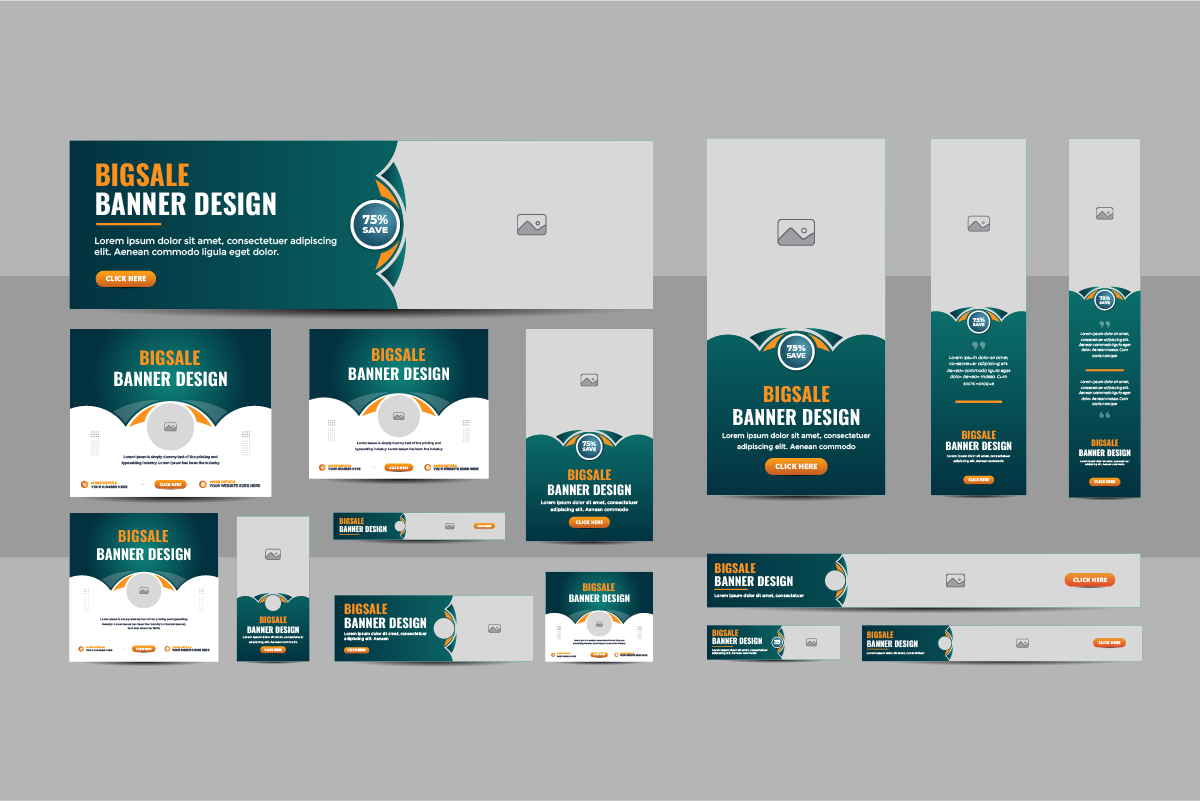 Kit Graphique #357879 Banniere Business Web Design - Logo template Preview