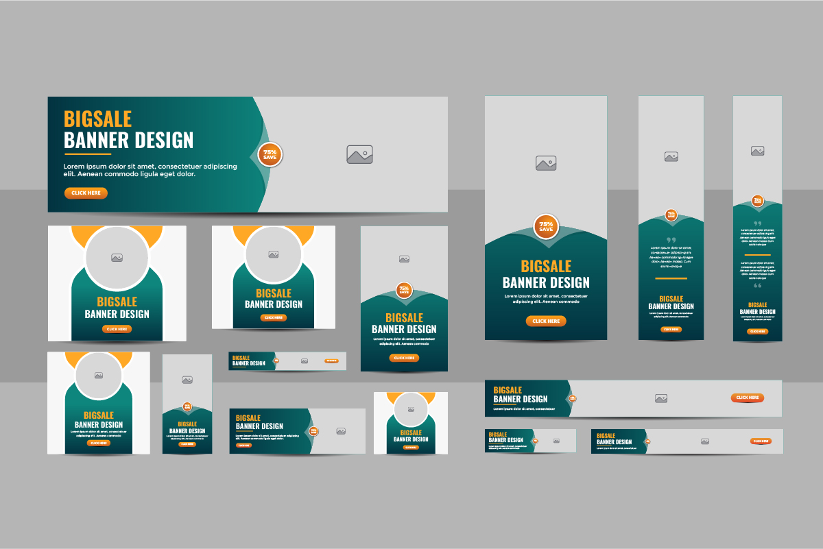 Template #357881 Banner Business Webdesign Template - Logo template Preview