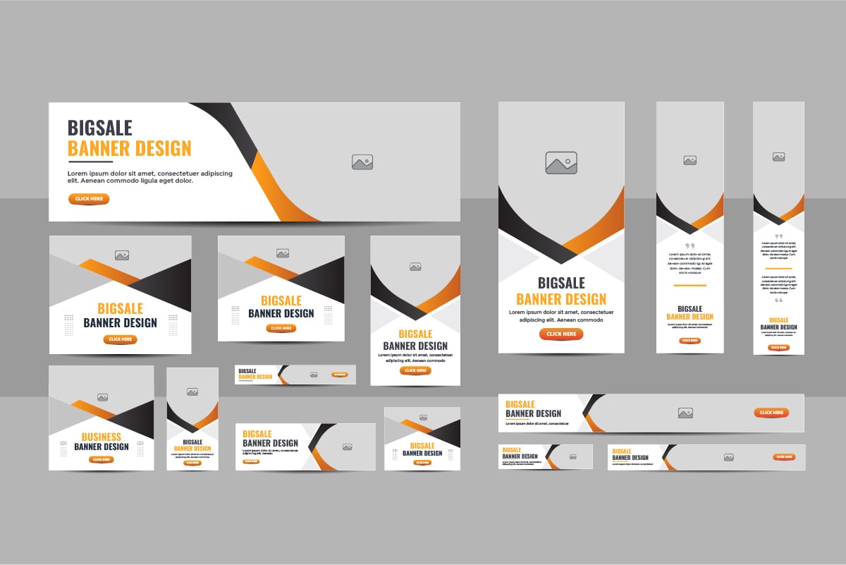 Kit Graphique #357882 Banniere Business Web Design - Logo template Preview