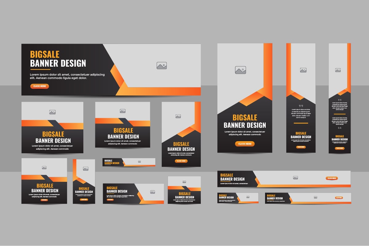Kit Graphique #357883 Banniere Business Web Design - Logo template Preview