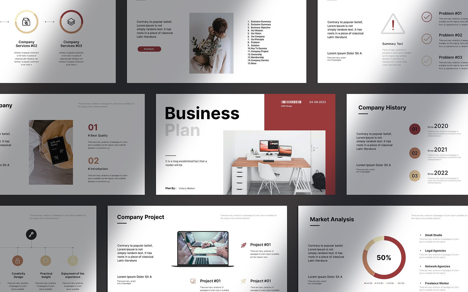 Kit Graphique #357890 Plan Presentation Web Design - Logo template Preview