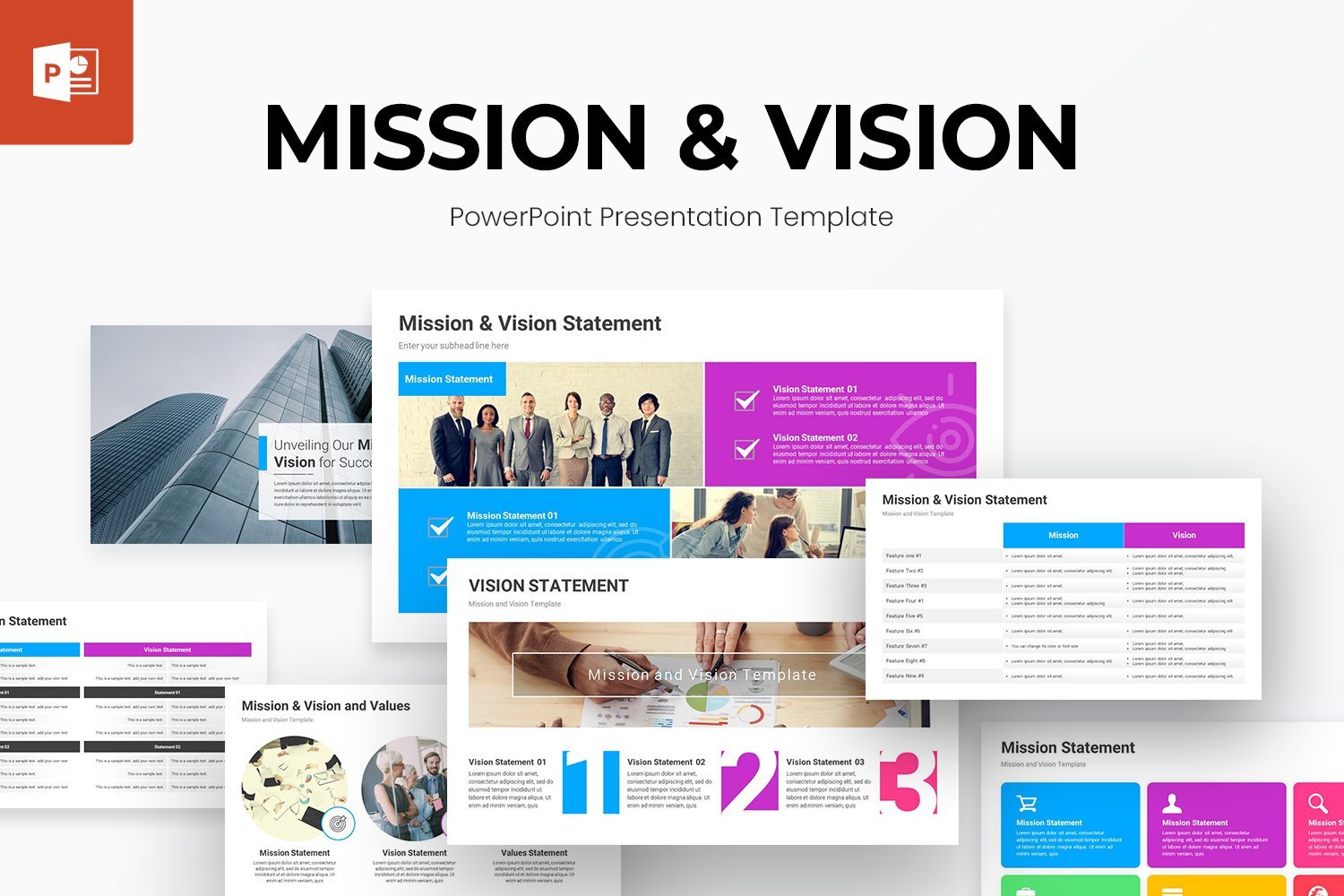 Kit Graphique #357927 Mission Vision Divers Modles Web - Logo template Preview