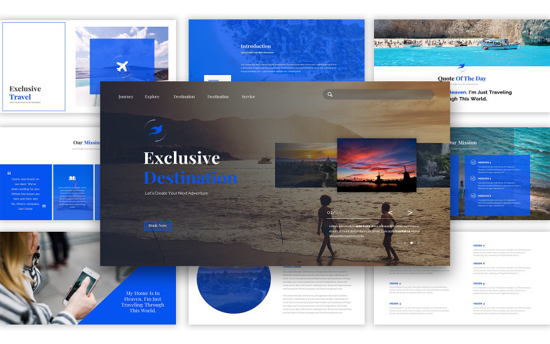 Exclusive Travel Agency Powerpoint Presentation PowerPoint Template