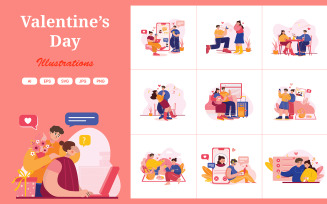 M511_ Valentine’s Day Illustration Pack