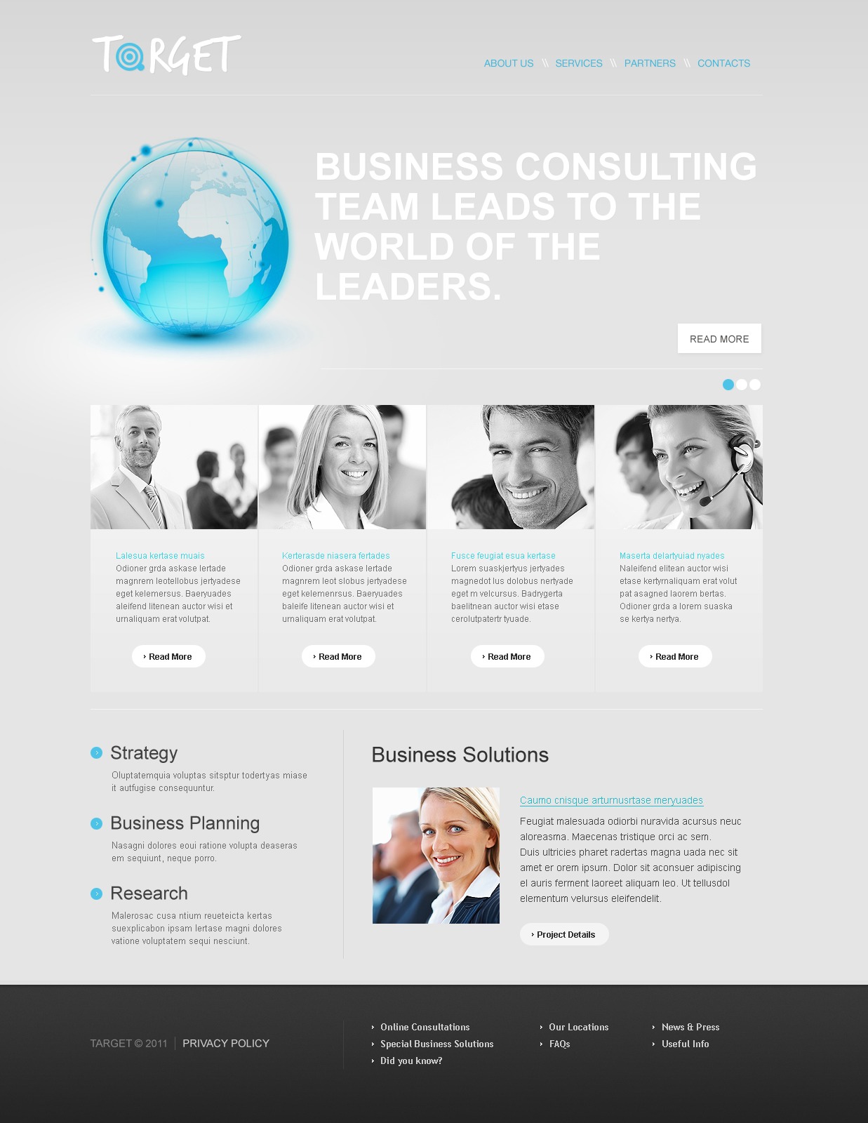 Consulting сайты. Template Consulting study Europe.