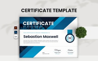 Modern Corporate Certificate