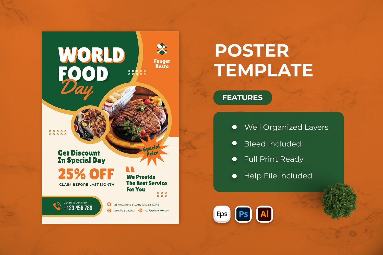 Kit Graphique #358162 World Alimentation Divers Modles Web - Logo template Preview