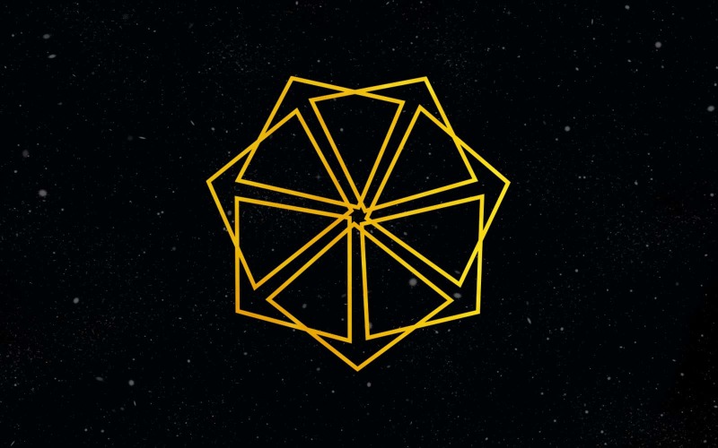 Creative Golden Vintage Flower Logo Design 7 Logo Template