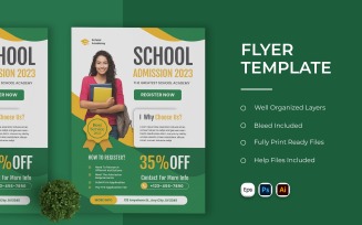 Education College Flyer Template