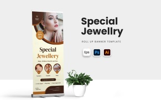 Special Jewellery Roll Up Banner