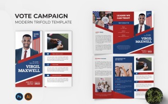 Vote Campaign Trifold Brochure