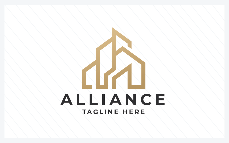 Alliance Real Estate Luxury Pro Logo Logo Template