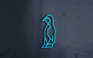 New Brand Penguin Creative Logo Design For Your Business