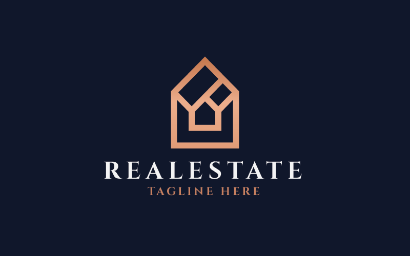 Real Estate Expert Pro Logo Template