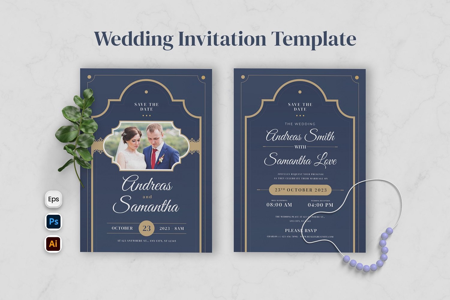 Kit Graphique #358320 Invitation Carte Divers Modles Web - Logo template Preview