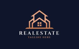 Real Estate Luxury Pro Logo Template