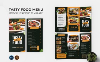 Tasty Food Trifold Brochure