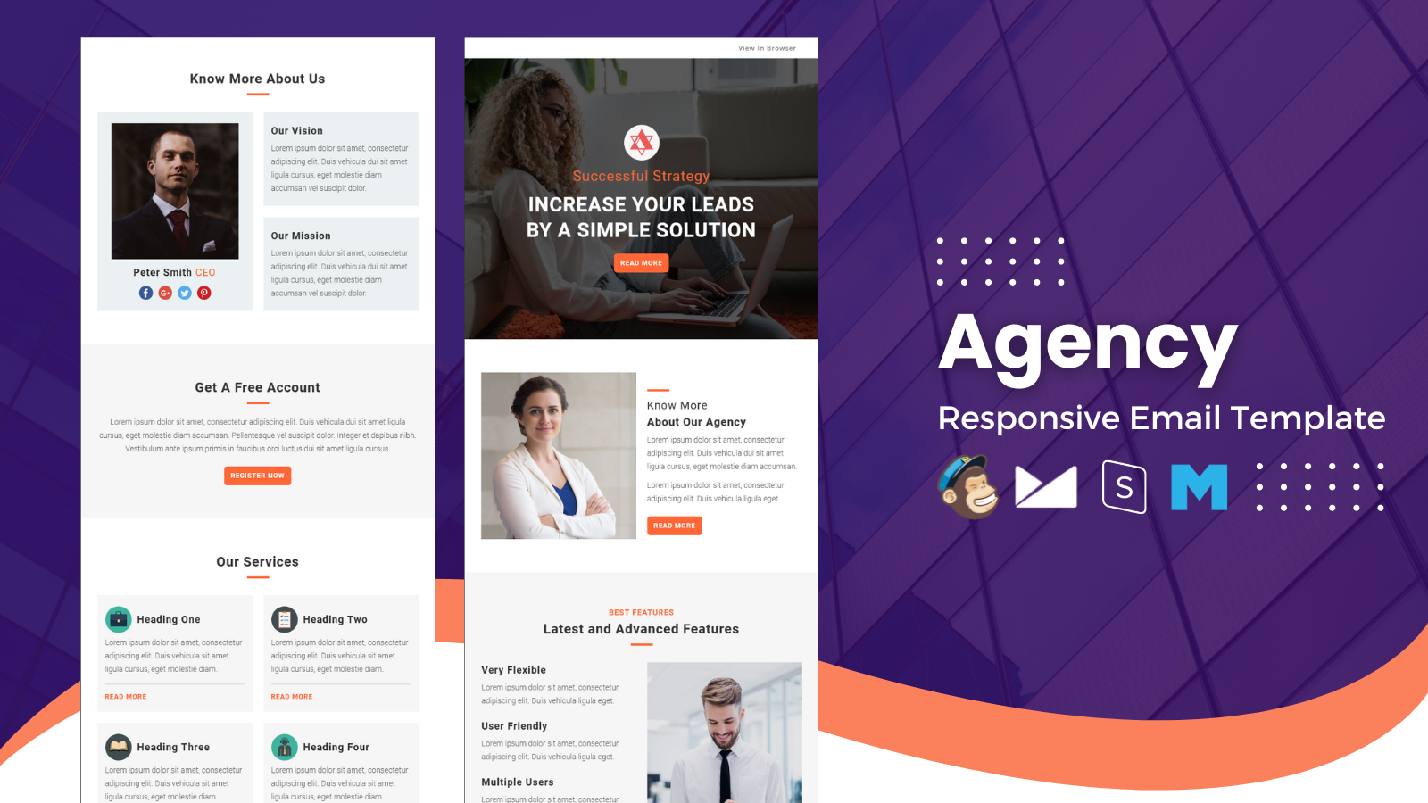 Agency – Multipurpose Responsive Email Template