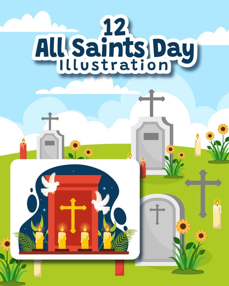 Template #358466 Saint Day Webdesign Template - Logo template Preview