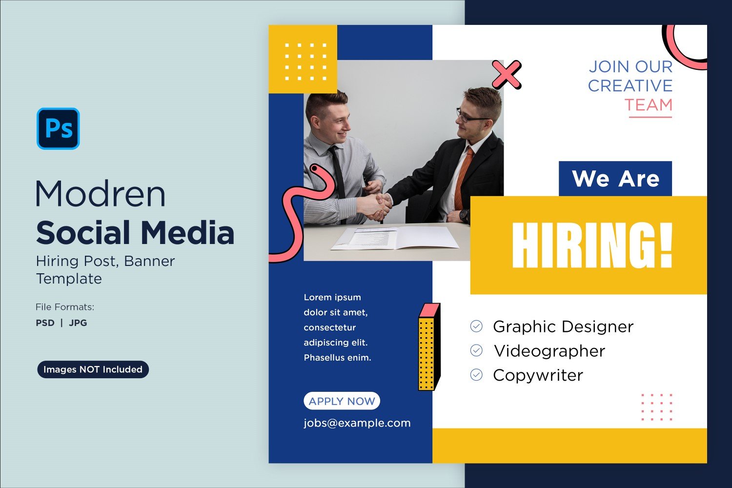 Kit Graphique #358634 Job Hiring Divers Modles Web - Logo template Preview