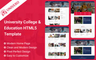 Univero - College University HTML5 Bootstrap Template