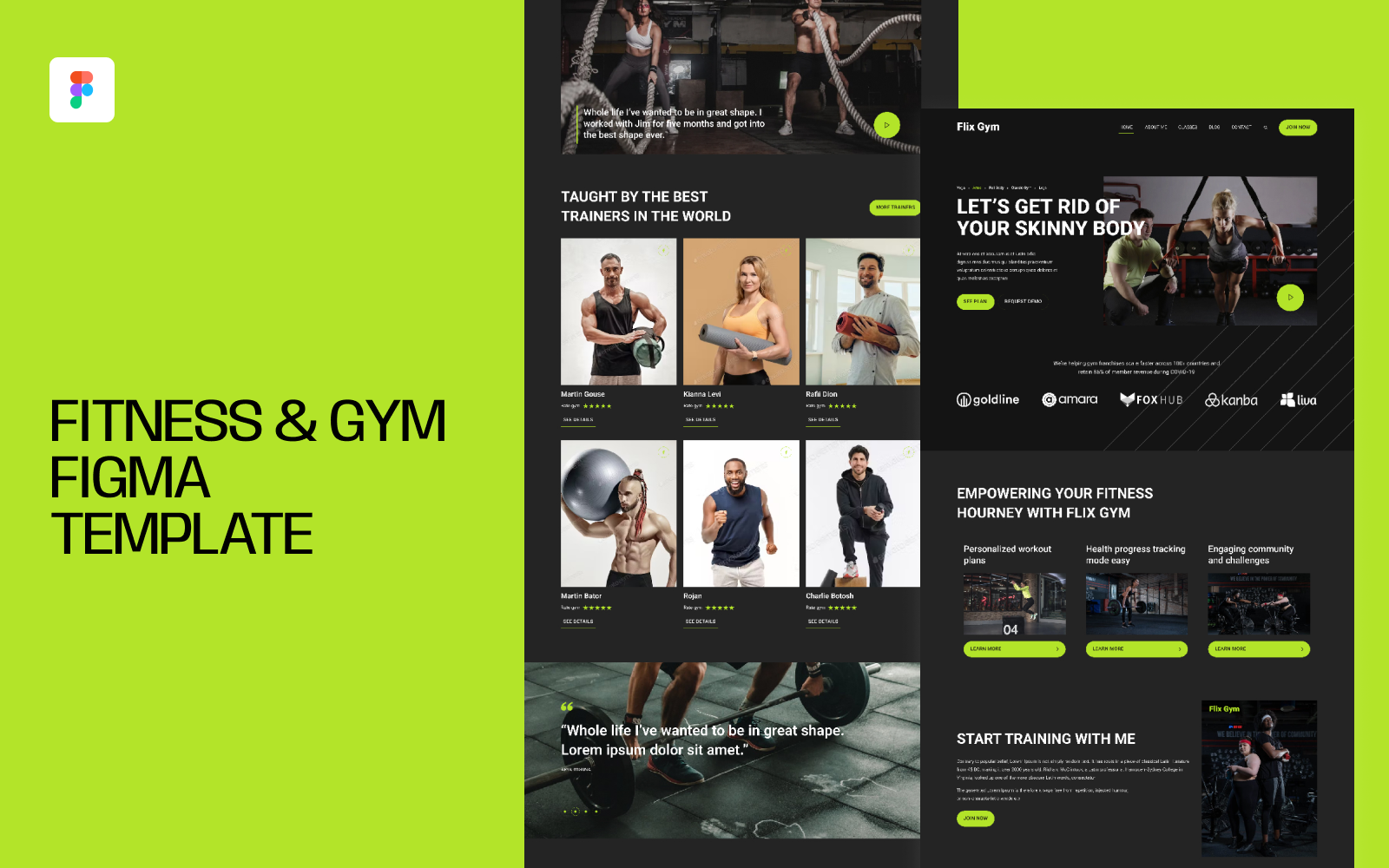 Template #358732 Tracker Fitness Webdesign Template - Logo template Preview