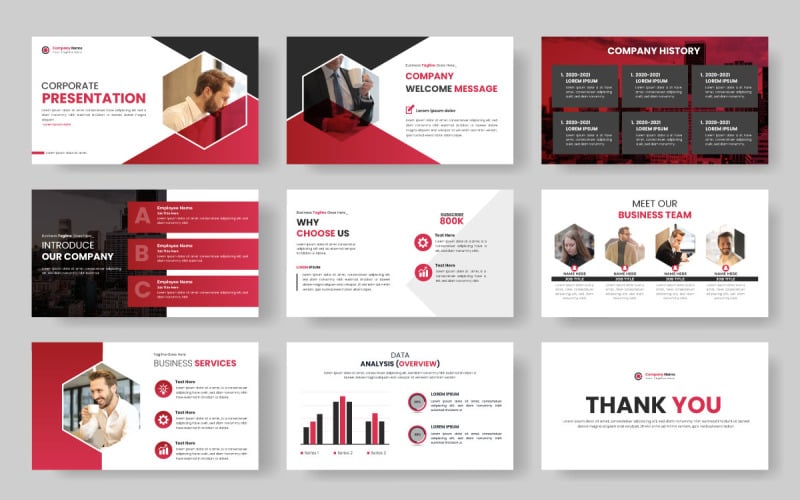 Business Proposal for slide elements background, presentation background, brochure design Illustration