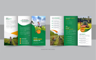 Gardening or Lawn Care TriFold Brochure Design
