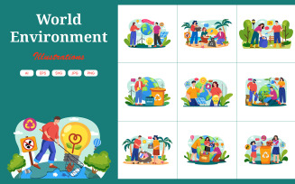 M599_World Environment Illustration Pack 1
