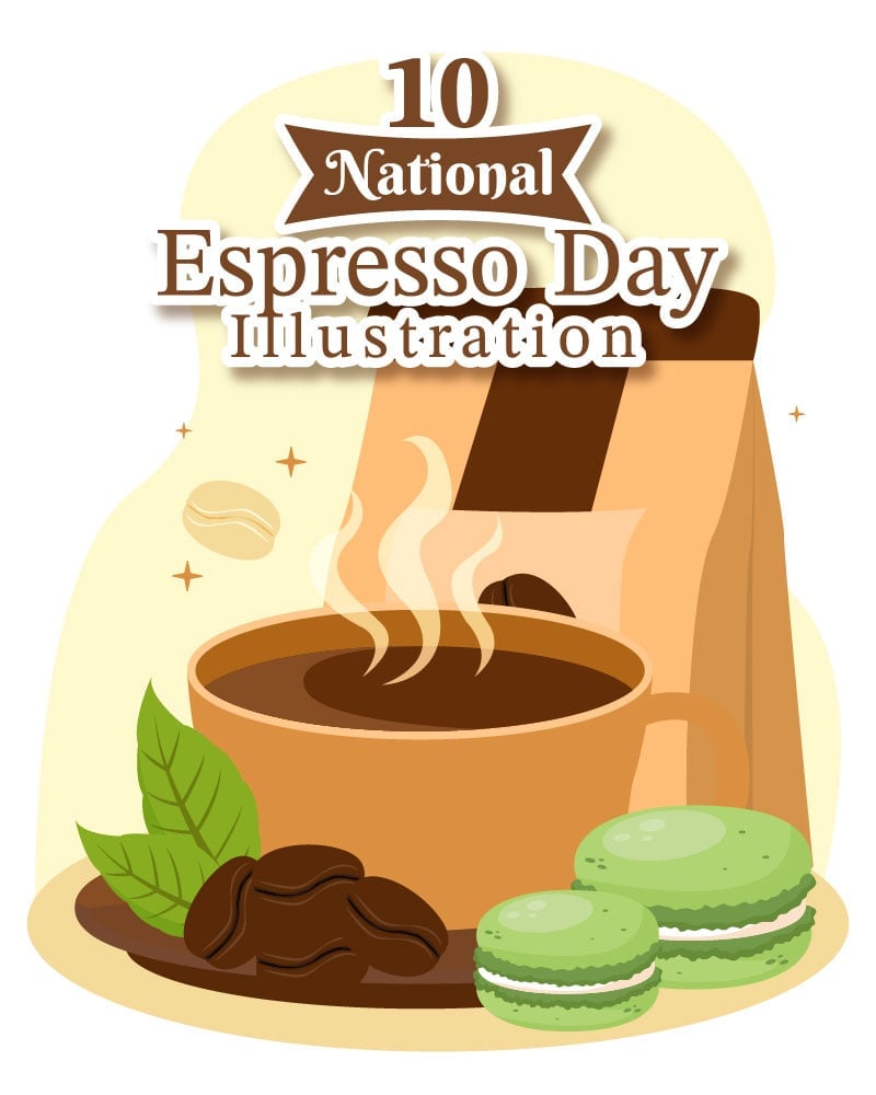 Kit Graphique #358872 National Espresso Divers Modles Web - Logo template Preview