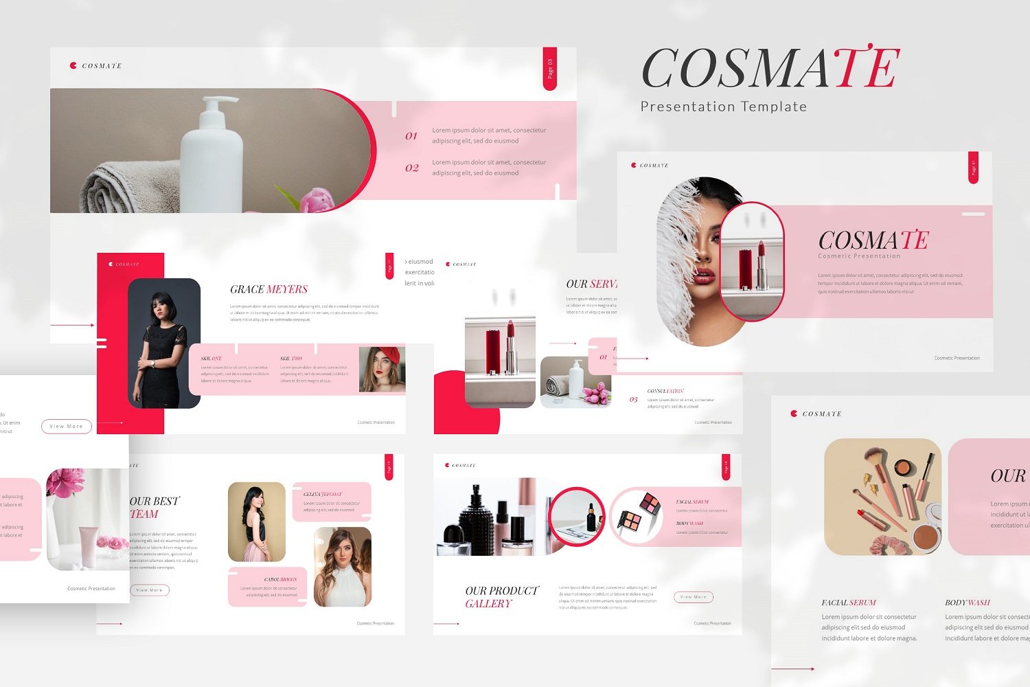 Template #358896 Makeup Skincare Webdesign Template - Logo template Preview