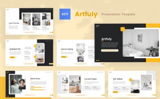 Arfuly — Interior Design Keynote Template