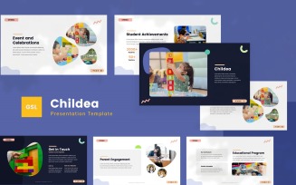 Childea — Kindergarten Google Slides Template