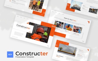 Constructer — Construction Keynote Template