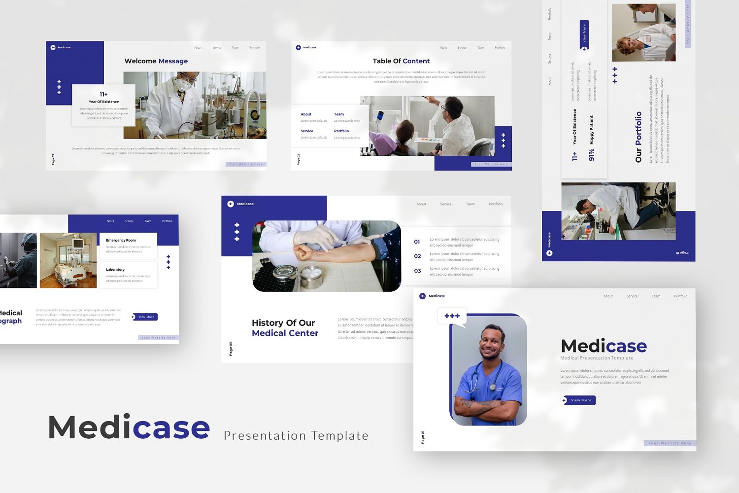 Kit Graphique #358912 Healthcare Research Divers Modles Web - Logo template Preview