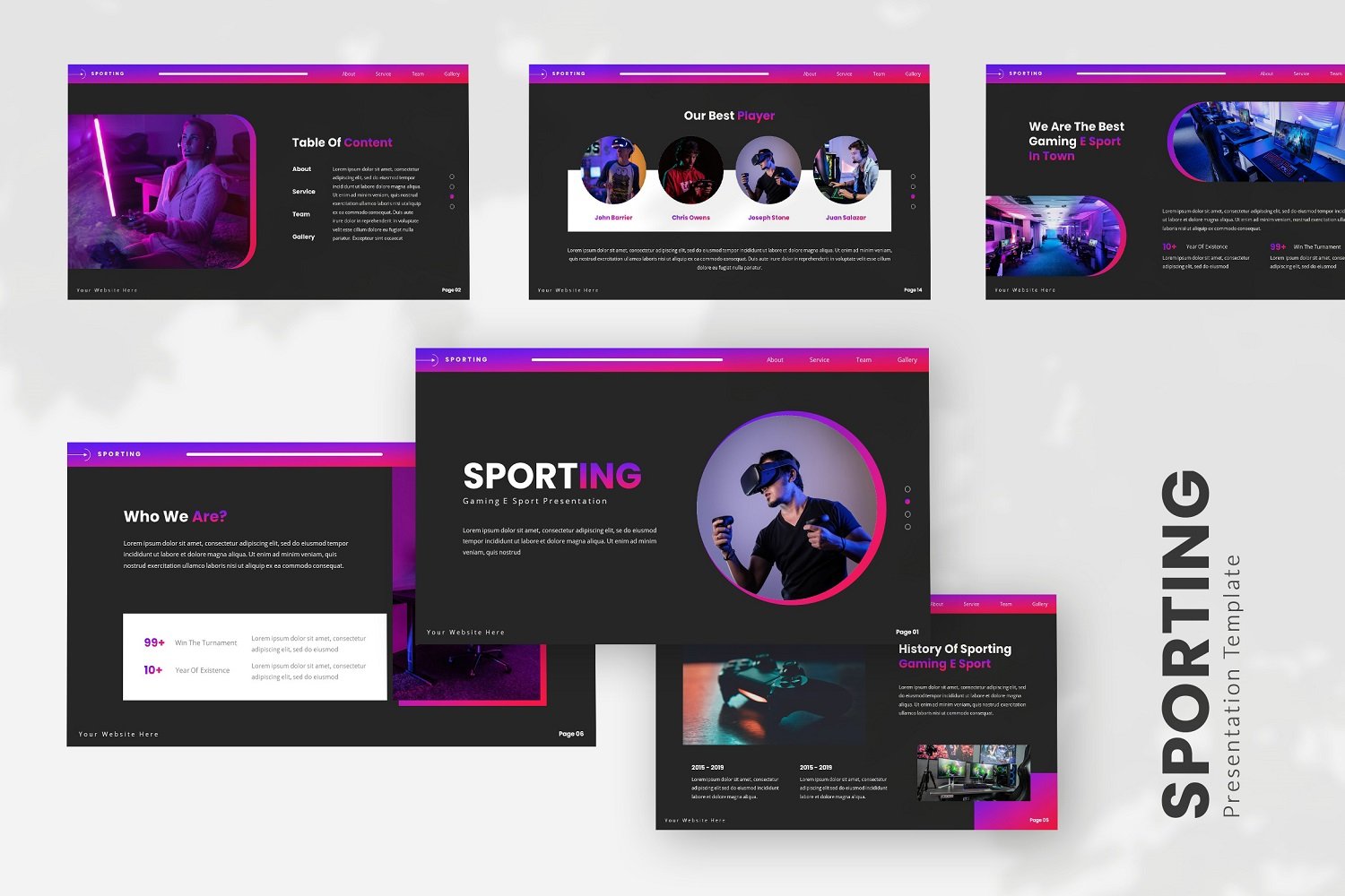 Template #358924 Competition Teams Webdesign Template - Logo template Preview