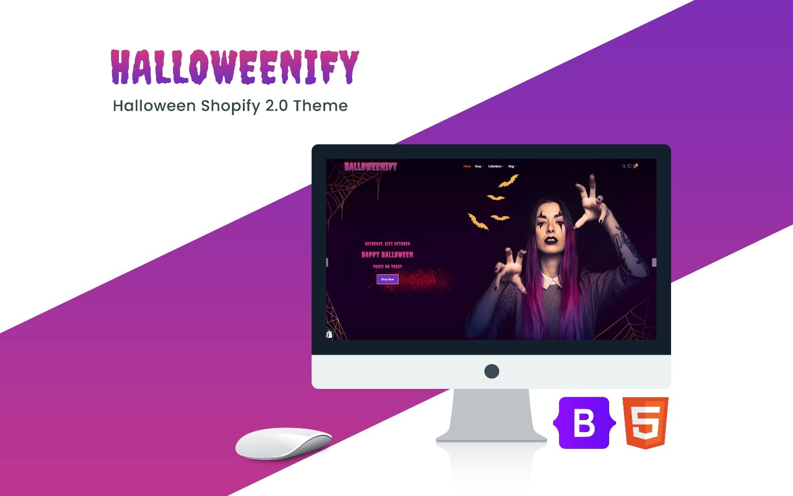 Kit Graphique #358967 Responsive Scary Web Design - Logo template Preview