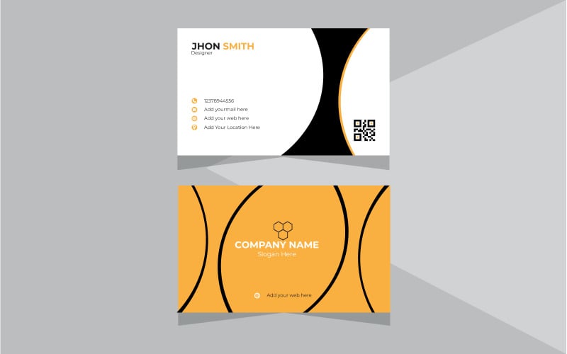 Creative Elegant Business Card Design Corporate Identity