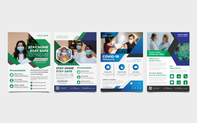 Creative Medical Flyer Design Corporate Identity