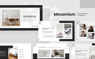 Minamism — Minimalist Portfolio Powerpoint Template