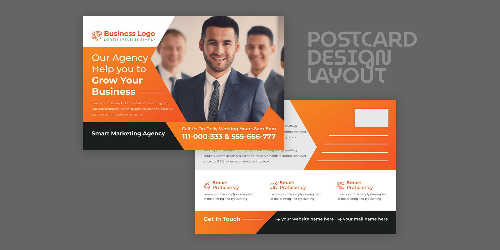 Template #359031 Postcard Business Webdesign Template - Logo template Preview