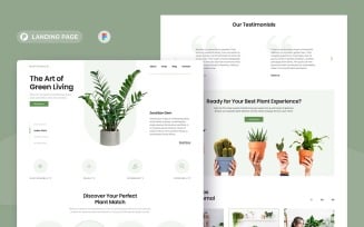 Botanica - Plant Shop Landing Page