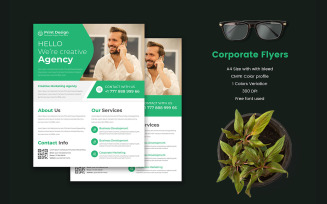 Clean and elegant Business Flyer suitable for all types of businesses