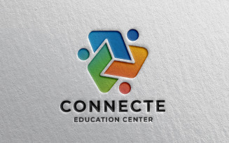 Connect Education Center Pro Branding Logo