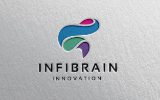 Infinity Brain Pro Branding Logo